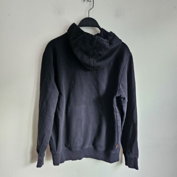 Timberland Core Tree Logo Pullover Hoodie Black Size Medium. EUC. Regular Fit - Picture 3 of 7